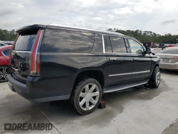 2015 Cadillac Escalade ESV Luxury z VIN 1GYS4SKJ7FR713846, wystawiony jako Copart lot #56005375 z przebiegiem 149 795 mil mil oraz Szkody całkowita. Historia ofert i sprzedaży dostępna na DreamBid. Obrazek 3.