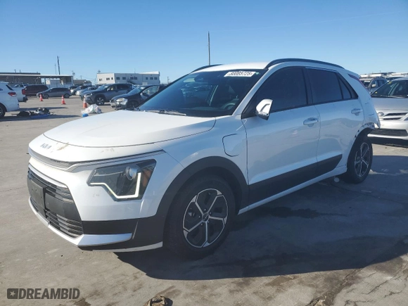 2023 Kia Niro Plug-In Hybrid EX with VIN KNDCS3LF7P5078555, listed as a Copart auction lot 88085725 with 25,455 mi miles and Salvage Title. Bid and sale history available at carsss.com. Image 1.