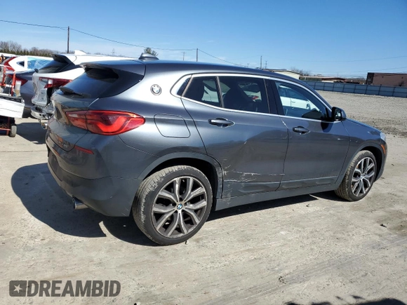 2018 BMW X2 xDrive28i with VIN WBXYJ5C30JEF80055, listed as a Copart auction lot 49510255 with 68,916 mi miles and Salvage Title. Bid and sale history available at carsss.com. Image 3.