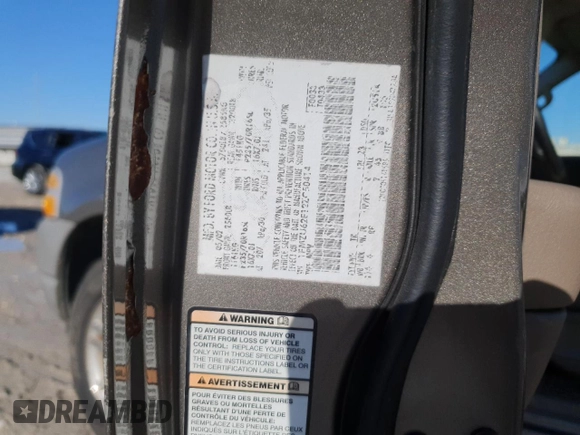 2002 Ford Explorer XLS с VIN 1FMZU62E12ZC50414, выставлен на аукционе Copart как лот 46858205 с пробегом 144 741 миль миль и Чистый • Clean title. История ставок и продаж доступна на DreamBid. Изображение 13.