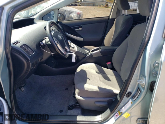 2013 Toyota Prius One with VIN JTDKN3DUXD1667277, listed as a Copart auction lot 51696965 with 169,981 mi miles and Salvage Title. Bid and sale history available at carsss.com. Image 7.