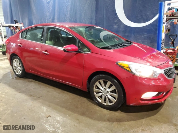 2014 Kia Forte EX with VIN KNAFX4A82E5123906, listed as a Copart auction lot 51693885 with 206,567 mi miles and Clean Title. Bid and sale history available at carsss.com. Image 4.