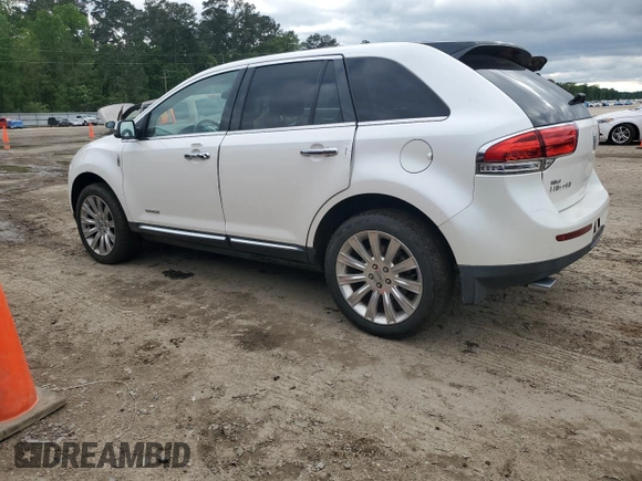 2012 Lincoln MKX with VIN 2LMDJ6JK4CBL13038, listed as a Copart auction lot 51990355 with 178,887 mi miles and Salvage Title. Bid and sale history available at carsss.com. Image 2.