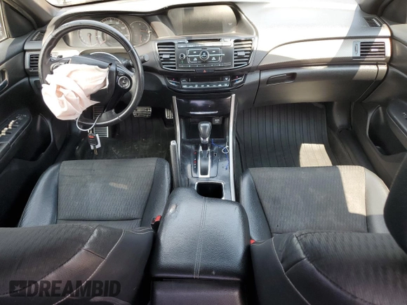 2016 Honda Accord Sport with VIN 1HGCR2F55GA034359, listed as a Copart auction lot 64686764 with 119,533 mi miles and Salvage Title. Bid and sale history available at DreamBid. Image 8.