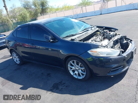 2013 Dodge Dart SXT with VIN 1C3CDFBA7DD297894, listed as a IAAI auction lot 42089111 with 153,423 mi miles. Bid and sale history available at carsss.com. Image 13.