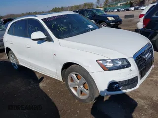 2012 Audi Q5 3.2L Premium Plus with VIN WA1DKAFP5CA058541, listed as a IAAI auction lot 41658191 with 999,999 mi miles. Bid and sale history available at carsss.com. Image 1.