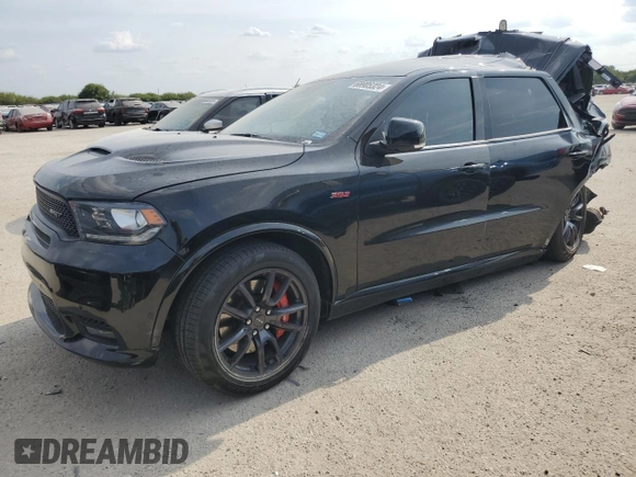 2020 Dodge Durango SRT with VIN 1C4SDJGJ1LC355912, listed as a Copart auction lot 68905324 with 34,295 mi miles and Non Repairable. Bid and sale history available at DreamBid. Image 1.