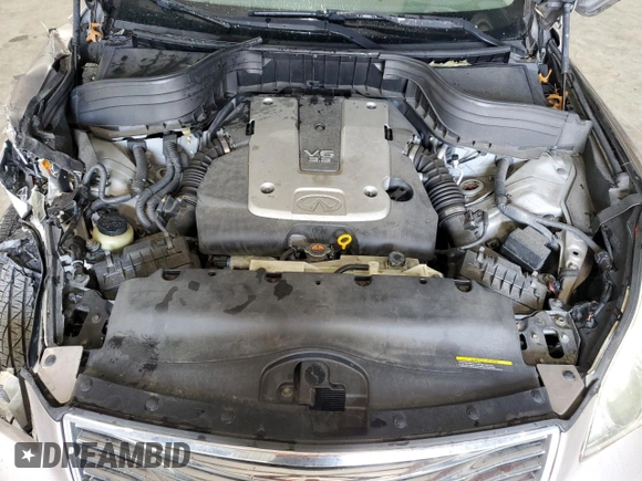 2009 Infiniti EX Journey with VIN JNKAJ09F89M951835, listed as a Copart auction lot 71308344 with 121,617 mi miles and Salvage title. Bid and sale history available at DreamBid. Image 12.