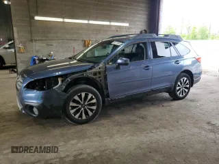 2015 Subaru Outback Limited z VIN 4S4BSALC3F3202221, wystawiony jako Copart lot #58411595 z przebiegiem 184 230 mil mil oraz Szkoda całkowita • Salvage title. Historia ofert i sprzedaży dostępna na DreamBid. Obrazek 1.
