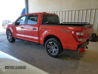 2021 Ford F-150 XL with VIN 1FTEW1CP5MKD32710, listed as a Copart auction lot 49497645 with 56,465 mi miles and Salvage Title. Bid and sale history available at carsss.com. Image 2.