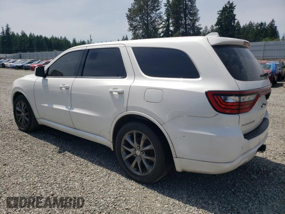 2017 Dodge Durango GT with VIN 1C4RDHDG7HC740821, listed as a Copart auction lot 59715545 with 145,050 mi miles and Clean title. Bid and sale history available at DreamBid. Image 2.