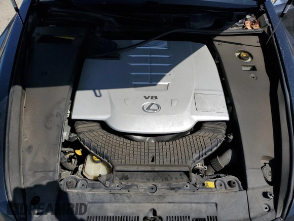 2010 Lexus LS 460 with VIN JTHBL5EF8A5094271, listed as a Copart auction lot 50662095 with 172,225 mi miles and Salvage Title. Bid and sale history available at DreamBid. Image 11.