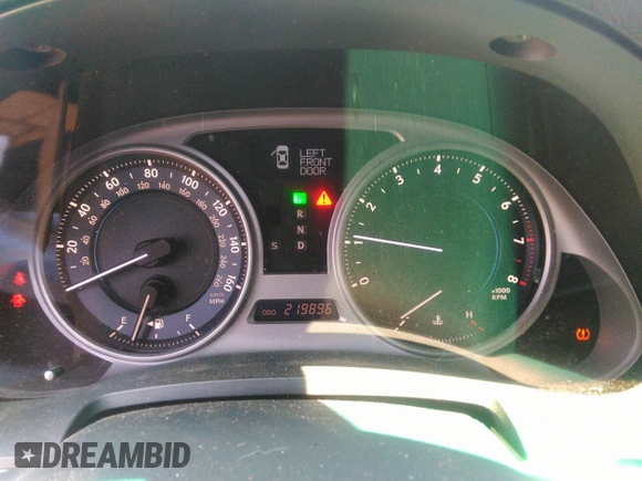 2008 Lexus IS 250 with VIN JTHCK262X85021706, listed as a IAAI auction lot 42614921 with 219,896 mi miles and . Bid and sale history available at DreamBid. Image 7.