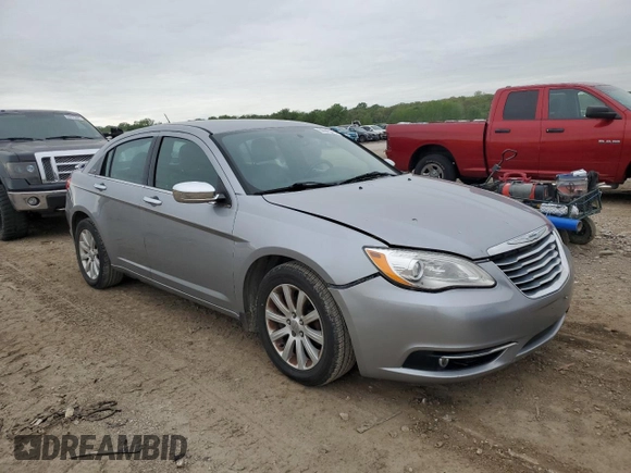 2014 Chrysler 200 Limited with VIN 1C3CCBCGXEN180191, listed as a Copart auction lot 55049045 with 153,921 mi miles and Salvage Title. Bid and sale history available at carsss.com. Image 4.