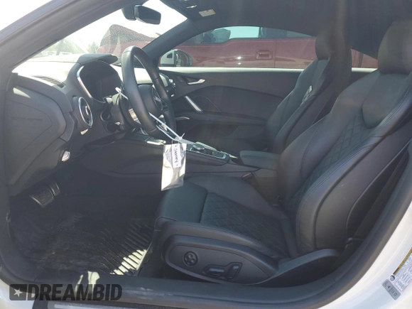 2022 Audi TT with VIN TRUAEAFV4N1005885, listed as a Copart auction lot 53114645 with 37,306 mi miles and Salvage title. Bid and sale history available at DreamBid. Image 7.