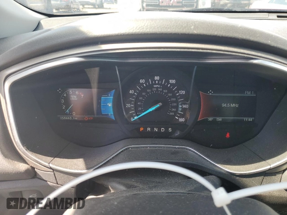 2016 Ford Fusion SE with VIN 3FA6P0T97GR300232, listed as a Copart auction lot 52323995 with 58,448 mi miles and Clean Title. Bid and sale history available at carsss.com. Image 9.