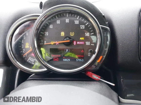 2019 MINI Countryman Cooper S z VIN WMZYT5C57K3G91854, wystawiony jako IAAI lot #41394154 z przebiegiem 68 629 mil mil oraz . Historia ofert i sprzedaży dostępna na DreamBid. Obrazek 15.