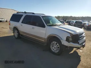 2014 Ford Expedition EL XLT with VIN 1FMJK1J55EEF48208, listed as a Copart auction lot 81636764 with 223,839 mi miles and Salvage Title. Bid and sale history available at carsss.com. Image 4.
