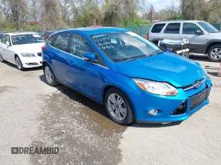 2012 Ford Focus SEL with VIN 1FAHP3M2XCL433751, listed as a IAAI auction lot 42055131 with 90,114 mi miles. Bid and sale history available at carsss.com. Image 1.