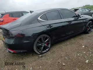 2022 Genesis G70 3.3T z VIN KMTG54TE0NU084384, wystawiony jako Copart lot #57788455 z przebiegiem 28 772 mil mil oraz Szkoda całkowita • Salvage title. Historia ofert i sprzedaży dostępna na DreamBid. Obrazek 13.