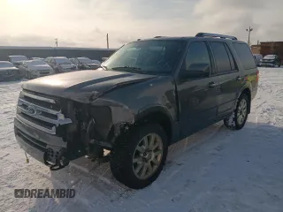 2012 Ford Expedition Limited z VIN 1FMJU2A57CEF54802, wystawiony jako Copart lot #48192375 z przebiegiem 131 486 mil mil oraz Szkoda całkowita • Salvage title. Historia ofert i sprzedaży dostępna na DreamBid. Obrazek 1.