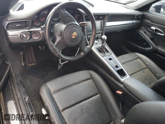 2014 Porsche 911 Carrera with VIN WP0AA2A97ES107648, listed as a Copart auction lot 75061834 with 0 mi miles and Non Repairable. Bid and sale history available at carsss.com. Image 8.