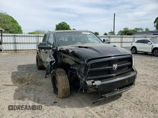 2012 Ram 1500 Sport with VIN 1C6RD7MT0CS128506, listed as a Copart auction lot 53138215 with 217,178 mi miles and Salvage title. Bid and sale history available at DreamBid. Image 10.