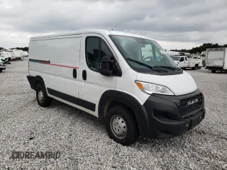 2023 Ram ProMaster Cargo with VIN 3C6LRVVG6PE589988, listed as a Copart auction lot 71645674 with 14,630 mi miles and Salvage Title. Bid and sale history available at DreamBid. Image 4.