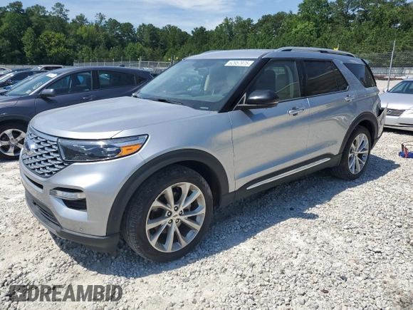 2022 Ford Explorer Platinum с VIN 1FM5K7HC8NGA19347, выставлен на аукционе Copart как лот 62957975 с пробегом 36 962 миль миль и Списание • Salvage title. История ставок и продаж доступна на DreamBid. Изображение 1.