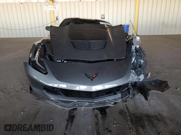 2016 Chevrolet Corvette Z06 3LZ with VIN 1G1YU2D63G5604956, listed as a Copart auction lot 77222634 with 29,658 mi miles and Salvage Title. Bid and sale history available at carsss.com. Image 5.
