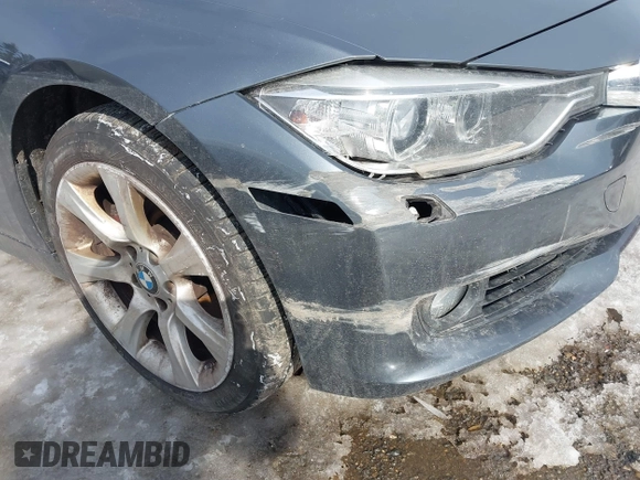 2015 BMW 3 Series 335i xDrive with VIN WBA3B9G54FNR92987, listed as a IAAI auction lot 41579647 with 94,565 mi miles and . Bid and sale history available at carsss.com. Image 19.