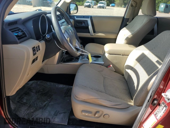 2010 Toyota 4Runner Trail with VIN JTEBU5JR4A5010487, listed as a Copart auction lot 52722085 with 314,276 mi miles and Salvage Title. Bid and sale history available at DreamBid. Image 7.
