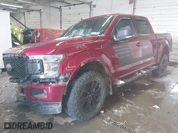 2019 Ford F-150 XL with VIN 1FTEW1EP4KFC74737, listed as a IAAI auction lot 41372054 with 76,916 mi miles and . Bid and sale history available at DreamBid. Image 18.