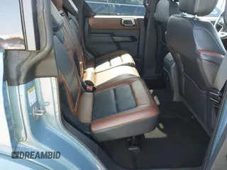 2024 Ford Bronco Outer Banks with VIN 1FMDE8BH4RLA95142, listed as a IAAI auction lot 42531864 with 11,442 mi miles and . Bid and sale history available at DreamBid. Image 8.