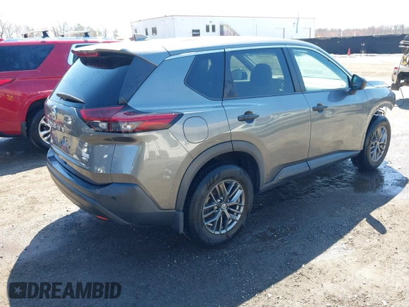 2021 Nissan Rogue S z VIN 5N1AT3AB6MC696151, wystawiony jako IAAI lot #41829916 z przebiegiem 34 000 mil mil oraz . Historia ofert i sprzedaży dostępna na DreamBid. Obrazek 4.