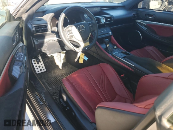 2015 Lexus RC F F z VIN JTHHP5BC0F5004370, wystawiony jako Copart lot #46636345 z przebiegiem 57 055 mil mil oraz Szkoda całkowita • Salvage title. Historia ofert i sprzedaży dostępna na DreamBid. Obrazek 8.