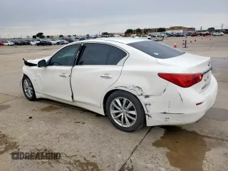 2014 Infiniti Q50 Sport z VIN JN1BV7AP2EM680968, wystawiony jako Copart lot #60352915 z przebiegiem 136 627 mil mil oraz Czysty tytuł • Clean title. Historia ofert i sprzedaży dostępna na DreamBid. Obrazek 2.