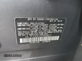 2023 Subaru Forester with VIN JF2SKACC6PH494621, listed as a Copart auction lot 83776364 with Not provided miles and Salvage title. Bid and sale history available at DreamBid. Image 14.