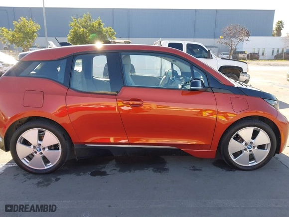 2015 BMW i3 with VIN WBY1Z4C56FV504474, listed as a IAAI auction lot 41449115 with NaN miles. Bid and sale history available at carsss.com. Image 14.
