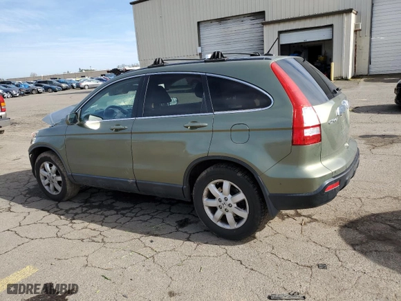 2007 Honda CR-V EX-L with VIN JHLRE38787C008984, listed as a Copart auction lot 46945165 with 180,986 mi miles and Salvage Title. Bid and sale history available at carsss.com. Image 2.