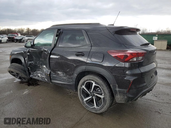 2023 Chevrolet TrailBlazer RS with VIN KL79MUSLXPB113525, listed as a Copart auction lot 51680485 with 19,165 mi miles and Salvage Title. Bid and sale history available at DreamBid. Image 2.