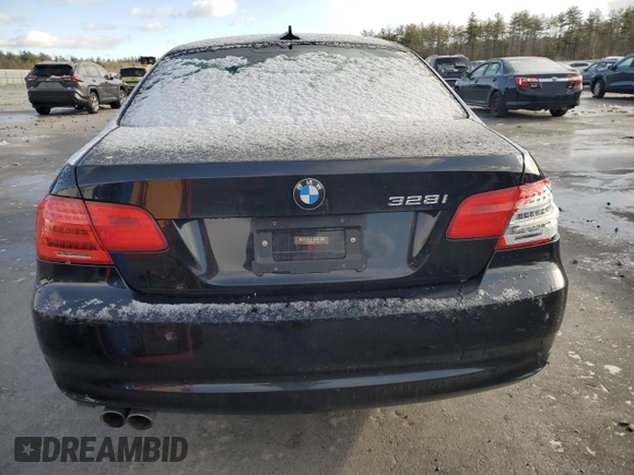 2012 BMW 3 Series 328i xDrive with VIN WBAKF5C50CE656831, listed as a Copart auction lot 83338674 with 0 mi miles and Salvage Title. Bid and sale history available at carsss.com. Image 6.
