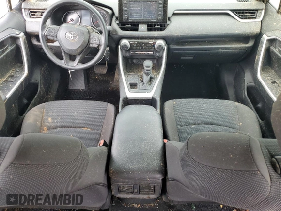 2022 Toyota RAV4 LE with VIN 2T3F1RFV7NC317051, listed as a Copart auction lot 51265305 with 41,878 mi miles and Salvage Title. Bid and sale history available at carsss.com. Image 8.