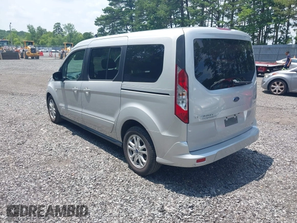 2020 Ford Transit Connect XLT with VIN NM0GE9F27L1470132, listed as a IAAI auction lot 42636339 with 69,434 mi miles and . Bid and sale history available at DreamBid. Image 3.