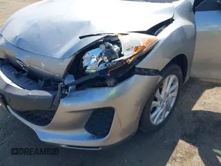 2012 Mazda 3 i Touring with VIN JM1BL1V85C1623374, listed as a IAAI auction lot 42106820 with 117,262 mi miles and . Bid and sale history available at carsss.com. Image 6.