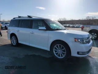 2013 Ford Flex Limited with VIN 2FMHK6D89DBD32485, listed as a Copart auction lot 52324595 with 144,173 mi miles and Salvage Title. Bid and sale history available at carsss.com. Image 4.