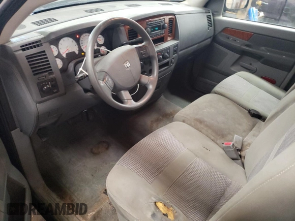 2006 Dodge 1500 SLT with VIN 1D7HU16226J109185, listed as a Copart auction lot 43872605 with 206,422 mi miles and Clean Title. Bid and sale history available at DreamBid. Image 8.
