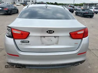 2015 Kia Optima LX with VIN 5XXGM4A78FG508567, listed as a Copart auction lot 58806265 with Not provided miles and Salvage title. Bid and sale history available at DreamBid. Image 6.
