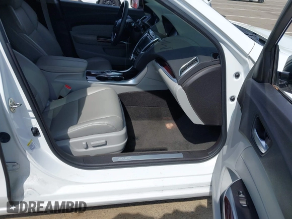 2016 Acura TLX V6 with VIN 19UUB2F30GA003060, listed as a IAAI auction lot 41901259 with 107,547 mi miles. Bid and sale history available at carsss.com. Image 5.