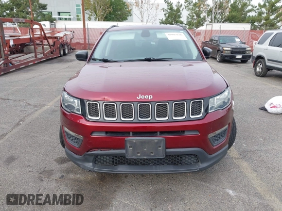 2020 Jeep Compass Sport с VIN 3C4NJCAB6LT241931, выставлен на аукционе IAAI как лот 40983266 с пробегом 148 450 миль миль и . История ставок и продаж доступна на DreamBid. Изображение 12.